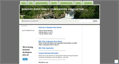 Desktop Screenshot of banderariverranch.com